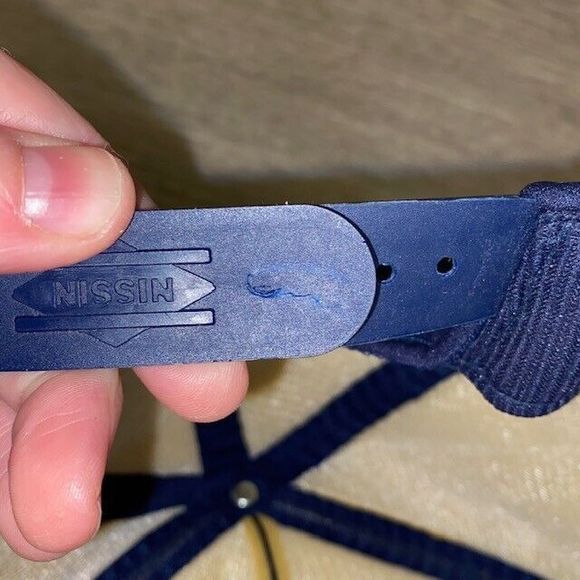 Vintage Jevic Transportation Inc Blue Trucker Hat Nissin Cap Snapback - Picture 6 of 8